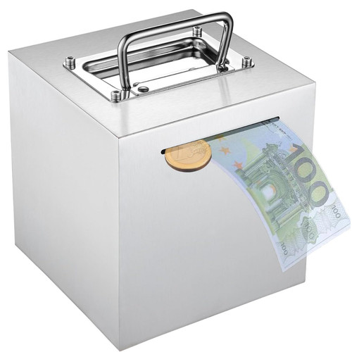 Metallspardose 15x15cm sparbox - metallspardose,