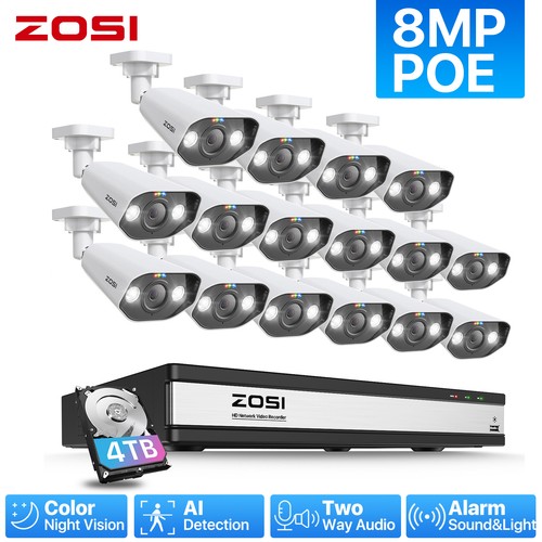 Zosi 8mp überwachungskamera - 8mp,