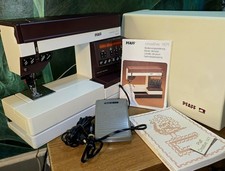 Pfaff Creative 1471 mit IDTsystem Freiarm-flachbett Nähmaschine Top-Zustand 