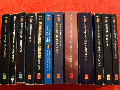 Bücher sammlung star trek - bücher,