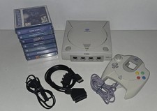 Sega Dreamcast PAL + Spiele + RGB Kabel 