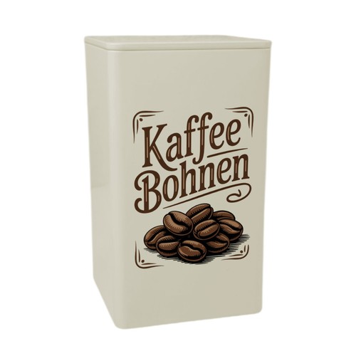 Kaffee bohnen dose - bohnen, 900ml