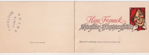 52497 werbekarte borna - werbekarte,