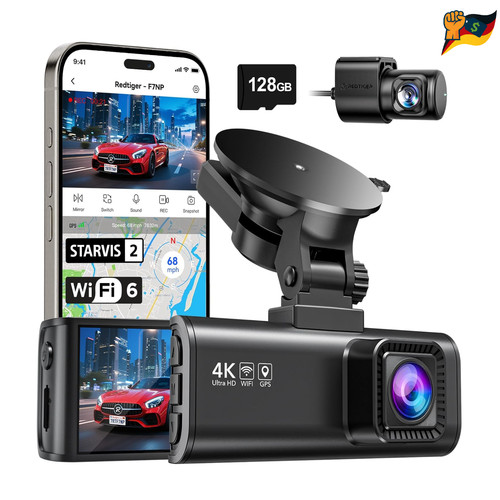 Redtiger dashcam f7np 5k - 4k, 2,5k