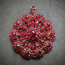 Granat Anhänger Tombak