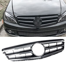 Passt für Den Mercedes C-Klasse W204 S204 C204 Kühlergrill Chrom Grill