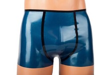 Latex Herren Shorts, Retro