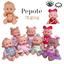 Nines D'Onil Pepote Puppe 28cm Duftkerze Öffnet Verschließt Augen Mini Reborn