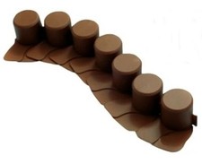 Palisade 4,05m und 2,02m Rasenkante Beeteinfassung Beetumrandung Raseneinfassung