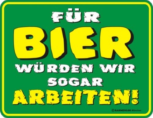 Blechschild schild alkohol - blechschild,