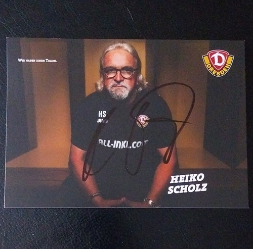 Heiko scholz autogramm foto - heiko,