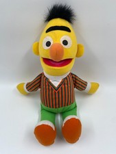 Sesamstraße Sesame Street Bert Stofftier Plüsch Puppe Mattel 2004 ca. 45 cm