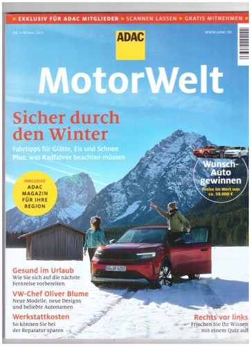 Adac motorwelt winter - motorwelt,