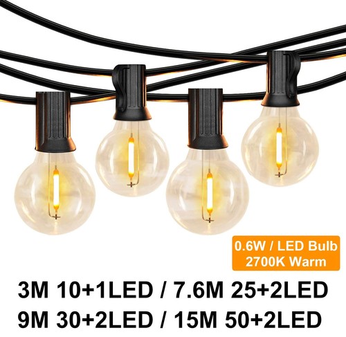 Led lichterkette außen - led, strom