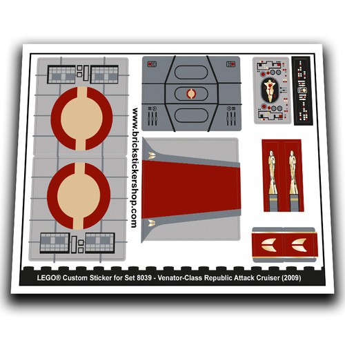 Replacement sticker for set - replacement,