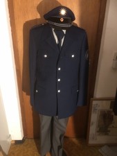 Bahnpolizei komplette Uniform
