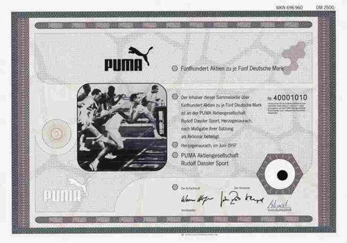 Puma rudolf dassler - puma,