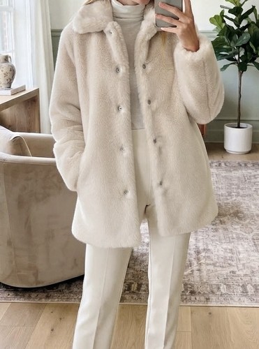 Damen kunstpelz teddy - h&m,