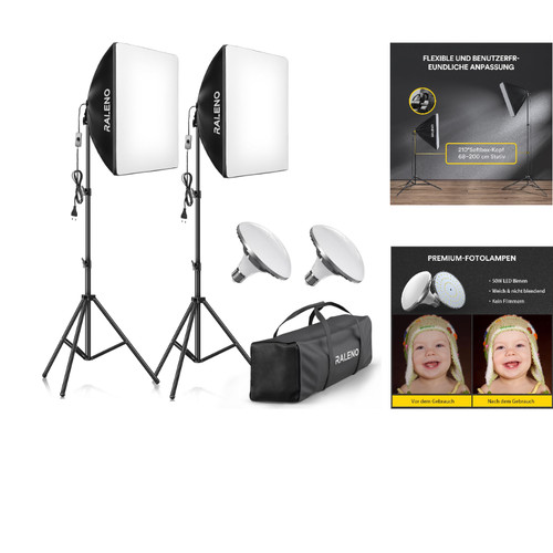 Led softbox set - softbox,