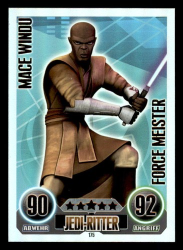 Mace windu force attax - windu,