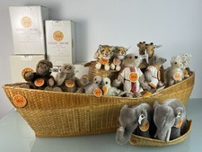 Steiff Tiere + Arche 98 cm + 14 Tiere - Top Zustand