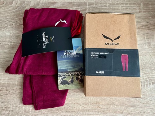 Salewa tights dunkelrot - tights,