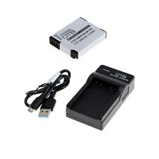 Akku und USB Ladegerät für Panasonic Lumix DMC-TZ71 DMC-FT5 DC-FT7