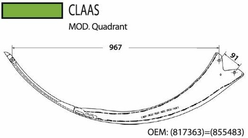 Pressennadel nadel claas - nadel,