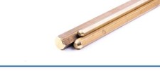 Messing Sechskantstange MS58 -