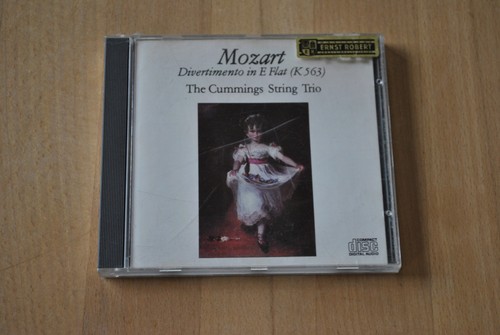Mozart cummings string trio - cd,