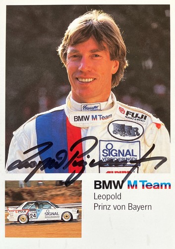 Autogramm leopold prinz von - autogramm,