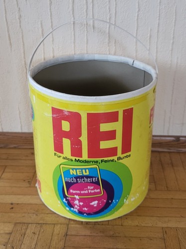 Retro waschmitteltrommel rei - retro,