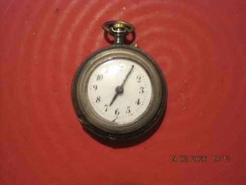 Taschenuhr versilbert
