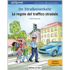 Bilderbuch zweisprachig Italienisch Deutsch lernen Grundbegriffe Straßenverkehr
