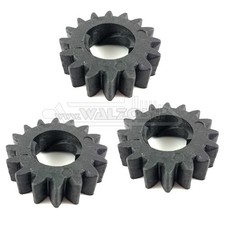 3x 16 Zahn Kunststoff Ritzel für Briggs & Stratton Anlasser Elektrostarter Motor