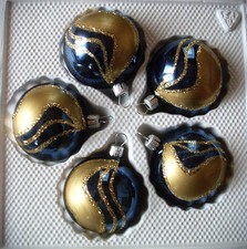 Weihnachtsbaumschmuck Lauscha Kugel mundgeblasen