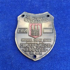 ehemalige Dienstmarke Polizei