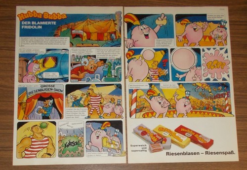 Seltene werbung hubba bubba - werbung,
