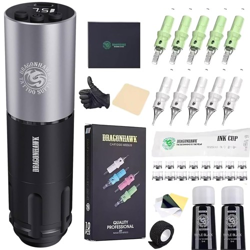 Tattoo maschine set kabellos - maschine,