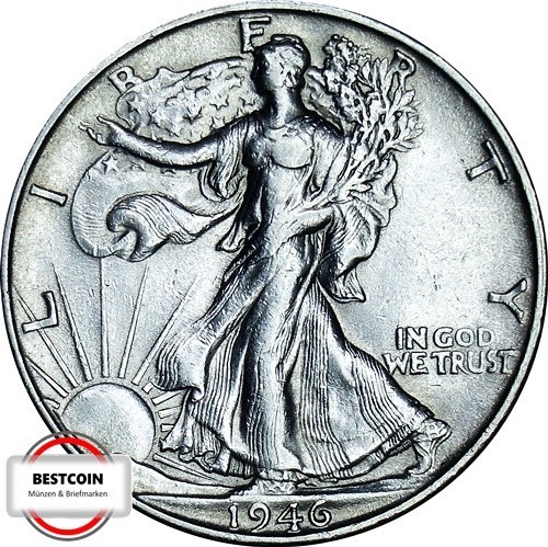 Usa 142 half dollar - 142,