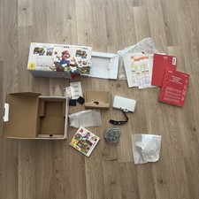 Nintendo 3DS Super Mario 3D Land Schneeweiss Handheld-Spielkonsole in OVP  ⚡