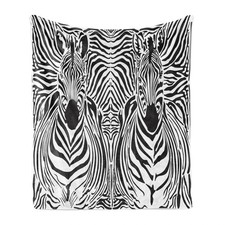 Zebra-Druck Weich Flanell