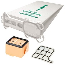 18 Staubsaugerbeutel 2 Filter geeignet für Vorwerk Kobold VK 135 136 Staubsauger