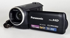 Panasonic HC V210 FULL HD Camcorder - 38x optischer Zoom Videokamera