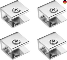 JINXM 4 Stück Glasklemmhalter