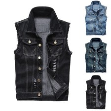 Vintage Herren Jeansweste |