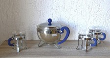 Teeservice Bodum 4 tlg. Glas und Metalldeckel