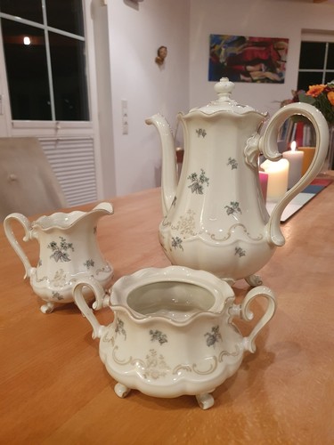 Weimar porzellan kaffeekanne - weimar, porzellan-kaffeekanne