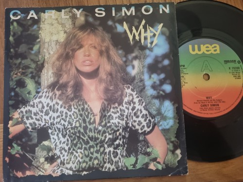 Carly simon why - carly, 7”