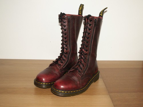 Martens 9733 cherry - martens, red